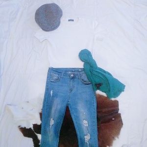 American Apparel Cropped Sweater